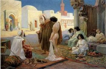 unknow artist Arab or Arabic people and life. Orientalism oil paintings 15 China oil painting art